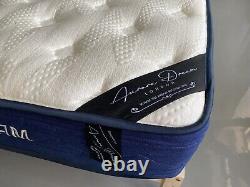 Aurora Dream Single Hybrid Mattress 3ft Blue Border Luxury Memory Foam Pocket Sp