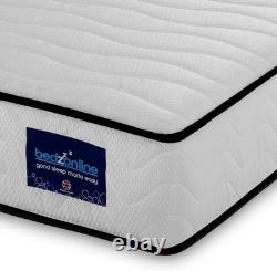BEDZONLINE Pocket Spring Memory Foam Hybrid Mattress 3ft Single (190x90x20cm)
