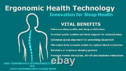 Bamboo Memory Foam Pocket Wool Mattress Medical Memory 3ft 4ft6 Double 5ft 6ft