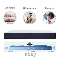 BedStory 22cm Pocket Spring 4ft6 Double Mattress Memory Foam Orthopedic Mattress