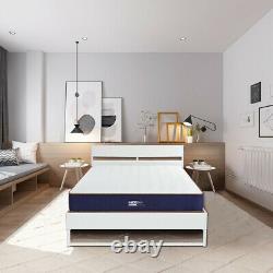 BedStory 22cm Pocket Spring 4ft6 Double Mattress Memory Foam Orthopedic Mattress