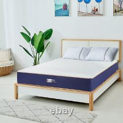 BedStory 22cm Pocket Spring 4ft6 Double Mattress Memory Foam Orthopedic Mattress