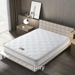 BedStory 25cm Luxury Memory Foam Pocket Sprung Single Double King Size Mattress