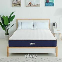 BedStory 9in Memory Foam Pocket Spring Hybrid Single Mattress Back Pain Release