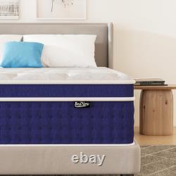 Bednew Hybrid Mattress Memory Foam Pocket Sprung Orthopaedic Medium Firm UK