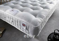 Brand New Ultimate 1000 Pocket Sprung Mattress 3ft 4ft 4ft 6 Double 5ft 6ft