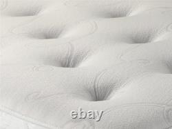 British Memory Pocket Deluxe 1000 Pocket Sprung Mattress Memory Foam 26cm