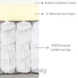 Caravan/Motorhome Custom Made Mattress (Up to Double Size) Variety of Firmness