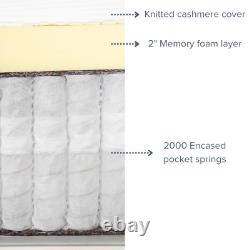 Caravan/Motorhome Custom Made Mattress (Up to Double Size) Variety of Firmness