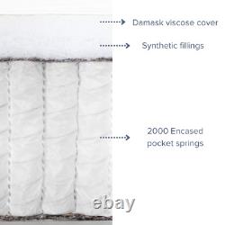 Caravan/Motorhome Custom Made Mattress (Up to Double Size) Variety of Firmness