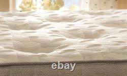 Chester Pocket Sprung, Memory Foam and Wool Mattress 3FT 4FT6 5FT KING SIZE