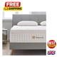 Comfortable 3ft Memory Foam Mattress Medium Firm, 300 Pocket Coils 90x190cm