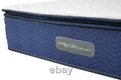 Comfynite Memory Foam Mattress Double 4ft 6 Pocket Sprung Quilted 30cm Deep