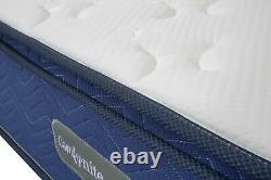 Comfynite Memory Foam Mattress Double 4ft 6 Pocket Sprung Quilted 30cm Deep