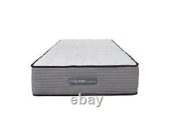 Comfynite Memory Foam Mattress Single 3ft Pocket Sprung Quilted 27cm Deep