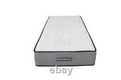 Comfynite Memory Foam Mattress Single 3ft Pocket Sprung Quilted 27cm Deep