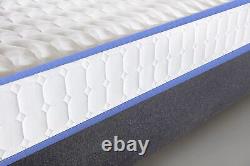 CoolBlue Comfort 1000 Pocket Spring Mattress with Gel Memory Foam, REG, 20cm