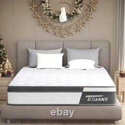 Cool Memory Foam Mattress Pocket Sprung Mattress Orthopaedic Luxury King 5FT Bed
