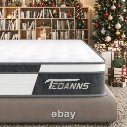 Cool Memory Foam Mattress Pocket Sprung Mattress Orthopaedic Luxury King 5FT Bed
