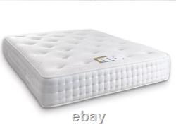 Cool Memory Foam Pocket Spring Mattress 5000 Pillow Top 4FT6 Double 5FT King 6FT