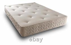 Cool touch luxury memory foam ortho pocket sprung mattress 3ft, 4ft6, 5ft
