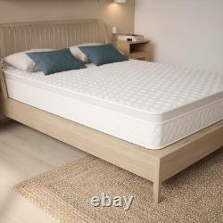 Cooling Hybrid Mattress Breathable Memory Foam & Pocket Springs, Double