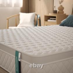 Cooling Hybrid Mattress Breathable Memory Foam & Pocket Springs, Double