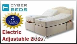 Cyberbeds All Sizes Adjustable Bed choice Memory Or Pocket Sprung Mattresess