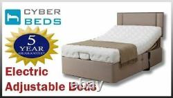 Cyberbeds All Sizes Adjustable Bed choice Memory Or Pocket Sprung Mattresess