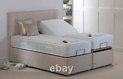 Cyberbeds Harper 5Ft King Size Adjustable Bed Pocket Sprung Latex Mattresses