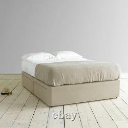 Divan Base With Memory Foam Or Latex Pocket Sprung Mattress In All Sizes