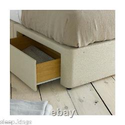 Divan Base With Memory Foam Or Latex Pocket Sprung Mattress In All Sizes