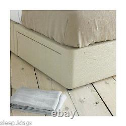 Divan Base With Memory Foam Or Latex Pocket Sprung Mattress In All Sizes