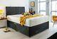 Divan Bed With Memory Foam Mattress & Headboard 3ft Single 4ft6 Double 5ft 6ft
