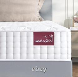 DoSleeps Mattress Orthopaedic Memory Foam Pocket Sprung Small Double Mattress