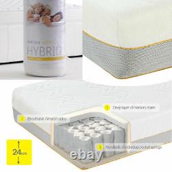 Dormeo Options Hybrid Mattress Memory Foam & Pocket springs Medium/Firm 4 Sizes