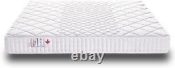 Dosleeps Single Mattress 3FT 9-Zone Pocket Sprung Mattress with Memory Foam and