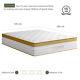 Double 4ft6 Memory Foam Medium Firm Pocket Spring Pressure Relief & Supportive