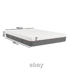 Double Hybrid Memory Foam Top 1000 Pocket Sprung Rolled SLEEPFUL-HB1000MEM4.6FT