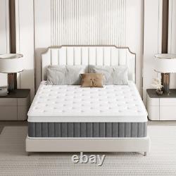 Double Hybrid Pocket Sprung Memory Foam Mattress 3ft 4ft 4ft6 5ft King In a Box