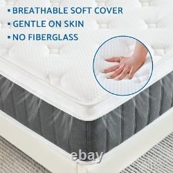 Double Hybrid Pocket Sprung Memory Foam Mattress 3ft 4ft 4ft6 5ft King In a Box