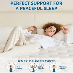 Double Hybrid Pocket Sprung Memory Foam Mattress 3ft 4ft 4ft6 5ft King In a Box