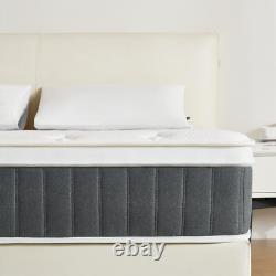 Double Hybrid Pocket Sprung Memory Foam Mattress 3ft 4ft 4ft6 5ft King In a Box