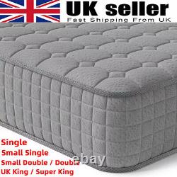 Double King Mattress 9.4 Inch Hybrid Mattress With Memory Foam and Pocket Sprung