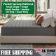 Double King Mattress 9.4 Inch Pocket Sprung Mattress Double With Memory Foam Uk