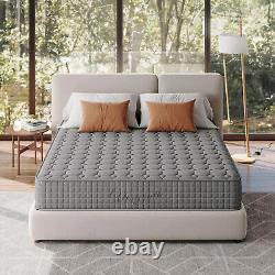 Double King Mattress 9.4 Inch Pocket Sprung Mattress Double With Memory Foam UK