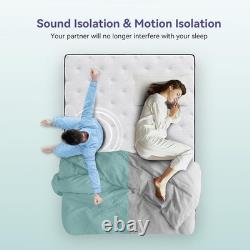 Double Mattress 11 Gel Memory Foam Pocket Sprung Orthopaedic Cool 135x190x28cm