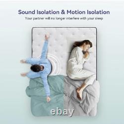 Double Mattress 11 Gel Memory Foam Pocket Sprung Orthopaedic Cool Bed 135x190cm