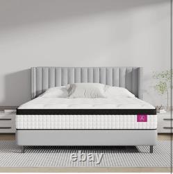 Double Mattress 11 Gel Memory Foam Pocket Sprung Orthopaedic Cool Bed 135x190cm