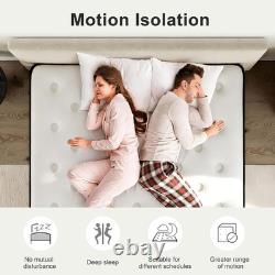 Double Mattress, 22CM Gel Memory Foam Pocket Sprung Mattresses with Breathable S Double Mattress, 22CM Gel Memory Foam Pocket Sprung Mattresses with Breathable S